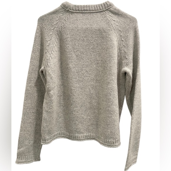 Madewell Dreamer Embroidered Alpaca Cotton Blend Keaton Pullover Sweater Size M - Picture 5 of 13